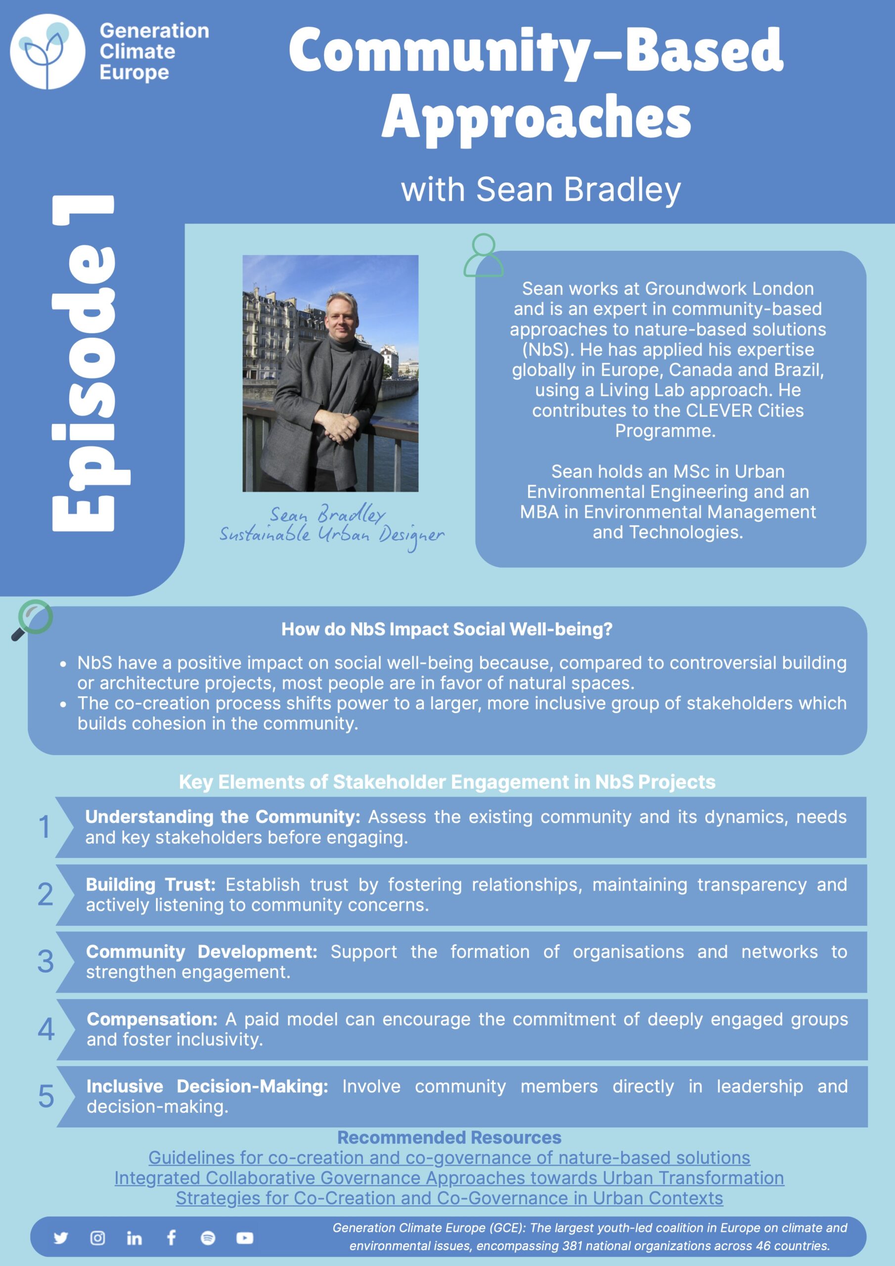 GCE NbS summary episode 1 community-based approaches